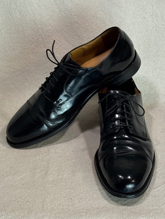 Cole Haan Black Patent Leather Oxfords Mens Size 10D main image 12